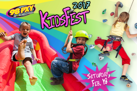 KidFest poster for 2017 event at Total Sports Experience in Rochester, NY