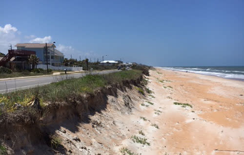 beach erosion