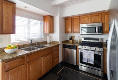 SeaVenture Beach House Vacation Rental kitchen