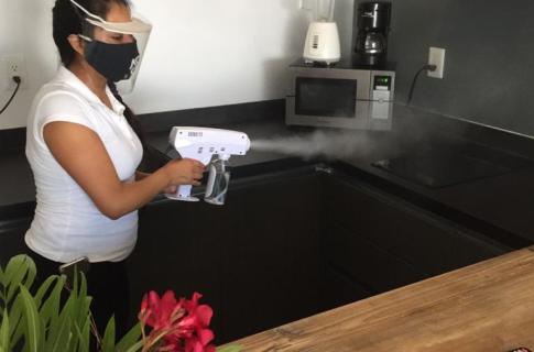 Sanitización habitaciones