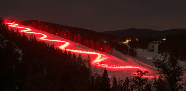 Ski Taos Torchlight Parade