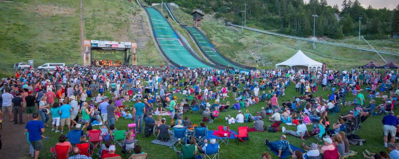Attendees groove to the sounds of big name bands at the annual Free Summer Concert Series in Downtown Steamboat Springs.