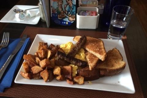Brunch at the Blue Wolf Bistro in Rochester, NY