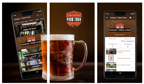 Pour Tour App