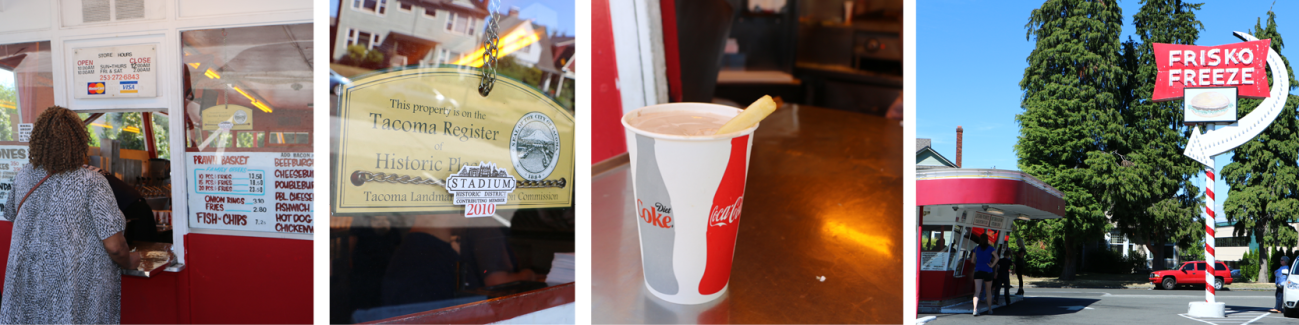 Milkshakes at Frisco Freeze