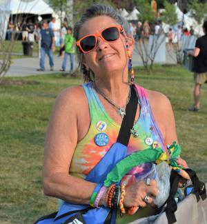 Abbey Road peace lady