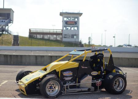 USAC car at Lucas Oil Raceway