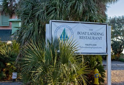 Boat Landing Sign NCBI