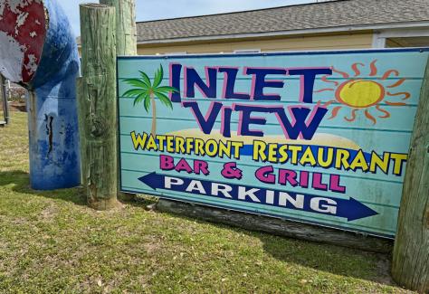 Inlet View Sign BCDTA