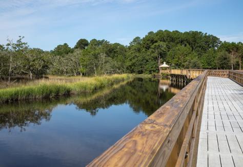 Shallotte Riverwalk boardwalk