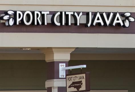 Port City Java Sign (Southport)