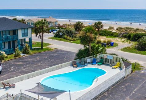 The Beach House at Oak Island pool