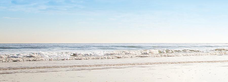 Beautiful Daytona Beach shoreline