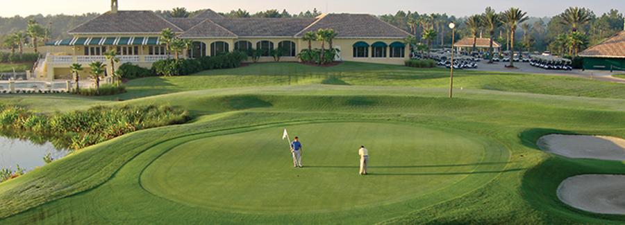 Aerial view of LPGA International Golf Course