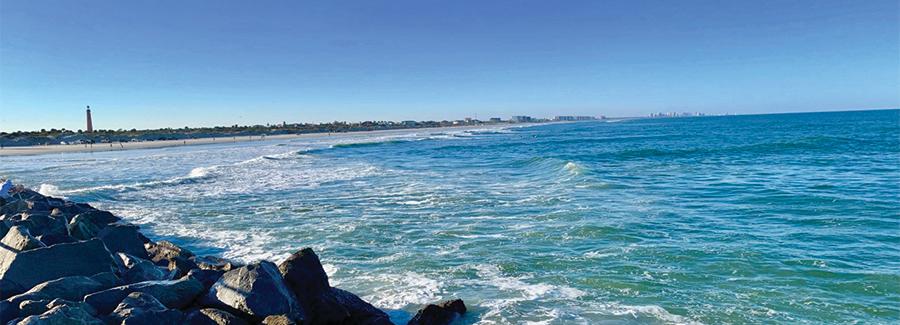 The Ponce Inlet Jetty is a great place to explore at Lighthouse Point Park