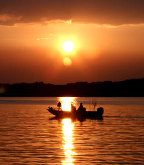 SML Boat Sunset - SML Boat Rentals