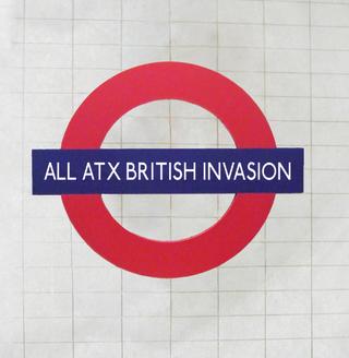 ALL ATX British Invasion Booklet Cover. Courtesy of Austin CVB.