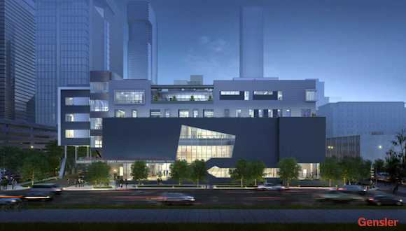 Houston School of Performing and Visual Arts rendering
