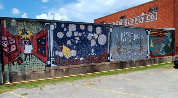 Mural at The Art Studio