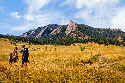 Hikers Pointing for Web