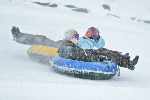 Snow Tubing Winter Activities In Traverse City Mi