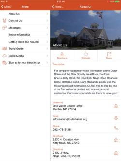 ipad-OBX Travel App