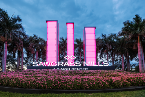 Sawgrass Mills Light Columns