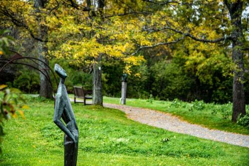 Statue at Stone Quarry Hill Art Park