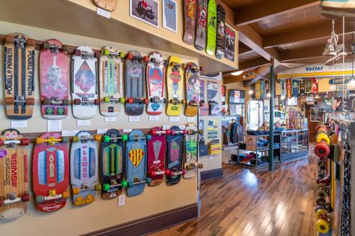 Skateboard Museum Interior