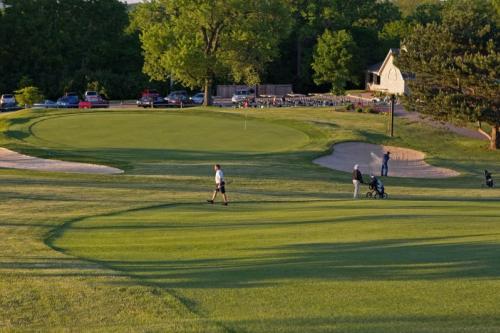 People Playing Golf At Mound Golf Course In Miamisburg, OH