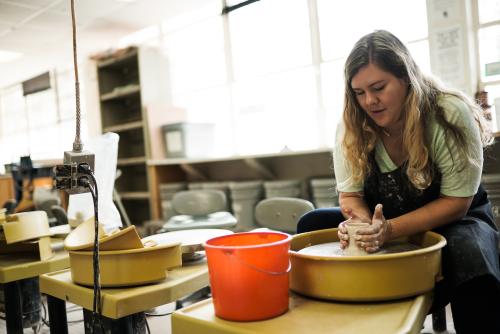 Pottery Making at Spruill