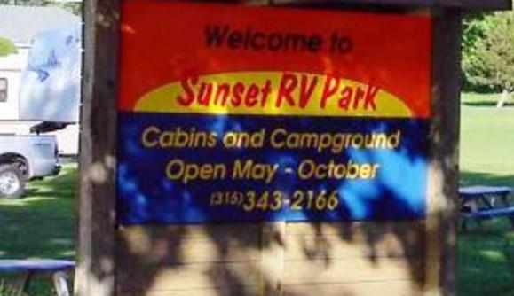 Sunset Rv Park Campground Cabins Oswego Ny 13126