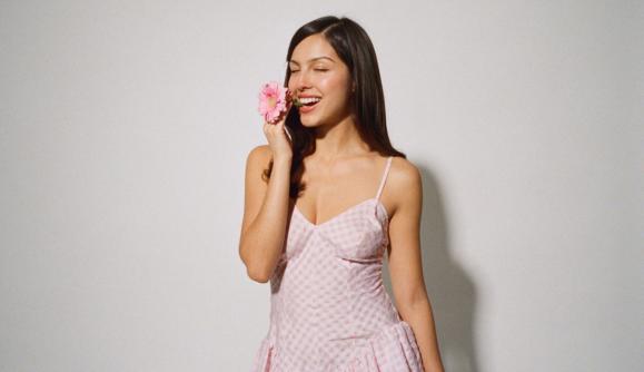 strapless open back dress Delphi Rose Knit Mini Dress
