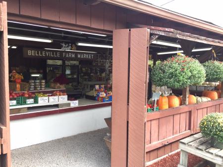 Belleville Farm Market in the fall