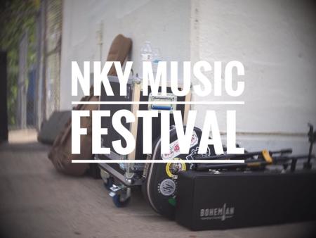 promo graphic for nky music festival in covington ky