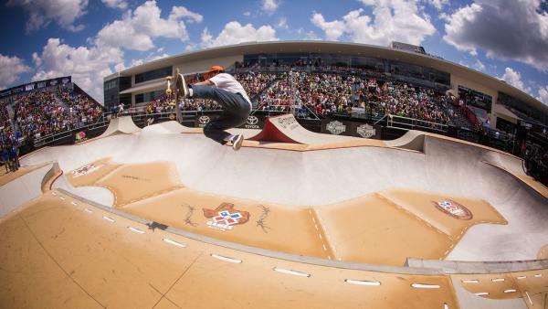 X Games Street Skateboard competition