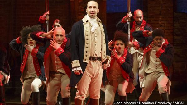 Performer in "Hamilton" Broadway