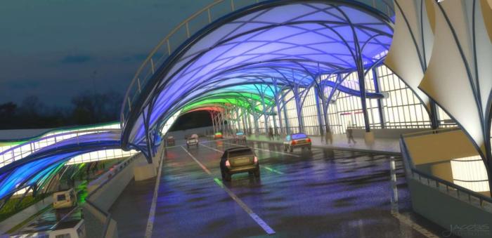 Rendering of Greater Rochester International Airport transformation