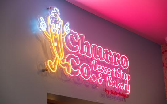 Inside Churro Co. Dessert Shop & Bakery