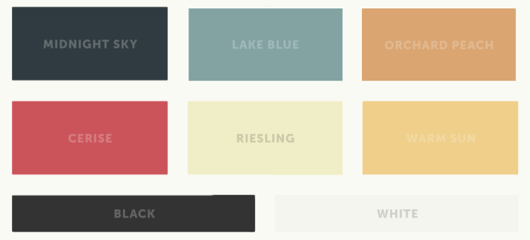 Brand Colours