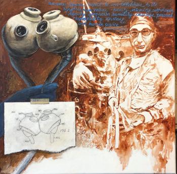 Dr. Michael Debakey by Lisa Reinaur