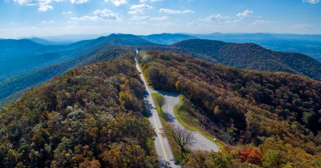 Blue Ridge Parkway Mountains