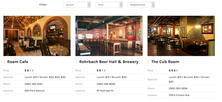 Visitroc S Guide To Eat Up Rochester