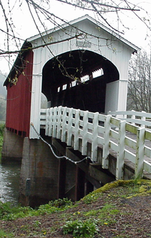 Currin Covered Bridge by Debbie Williamson Smith