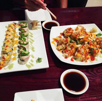 Kabuki Korean Restaurant platter