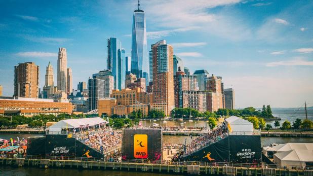Drone view of AVP NY