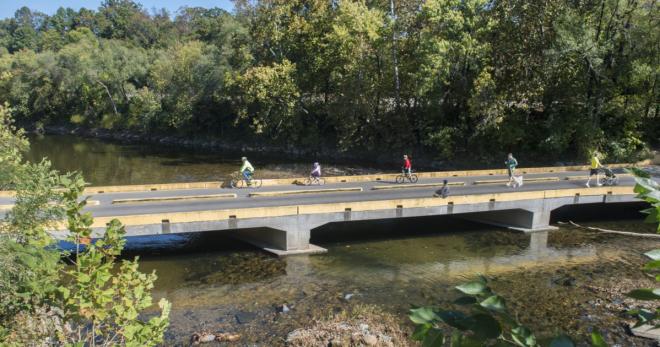 Roanoke Greenway Biking