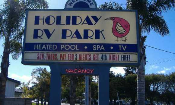 Holiday Rv Park Pismo Beach Ca 93449