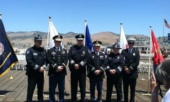 Memorial Day Ceremony On The Pier Pismo Beach Ca
