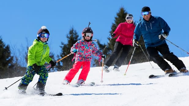 Family Skiing at Greek Peak Mountain Resort